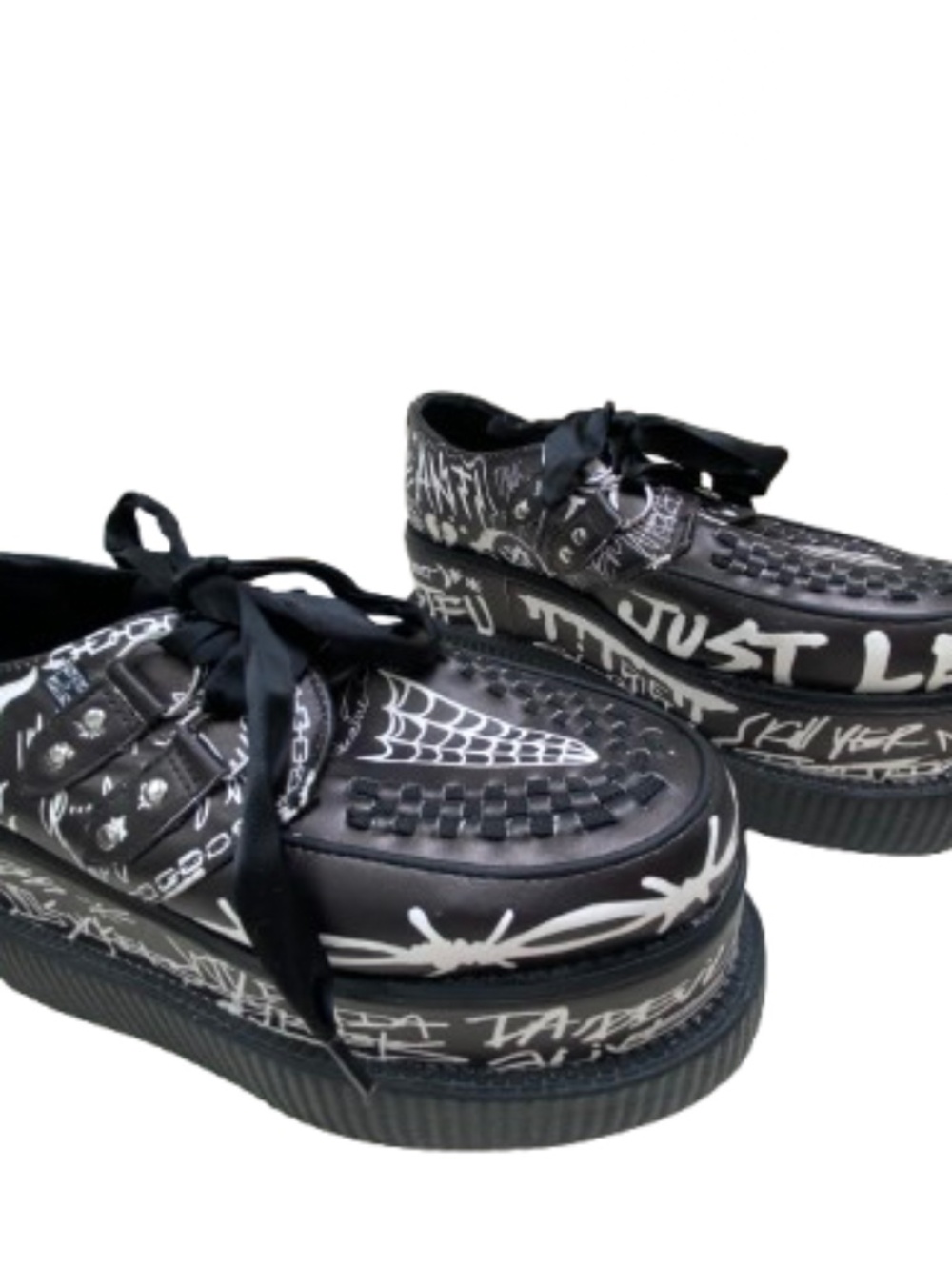 ✨NWOB✨ T.U.K. x Dolls Kill Detention Platform Creepers Black